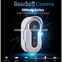 Security product smart doorbell wireless battery operated door phone wifi video doorbell